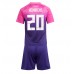 Maillot de foot Allemagne Benjamin Henrichs #20 Extérieur vêtements enfant Europe 2024 Manches Courtes (+ pantalon court)